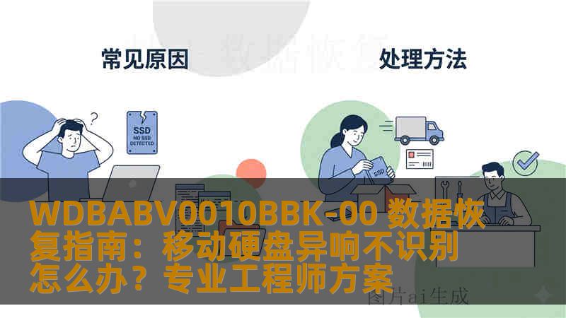 WDBABV0010BBK-00 数据恢复指南:移动硬盘异响不识别怎么办?专业工程师方案 WDBABV0010BBK-00 数据恢复指南:移动硬盘异响不识别怎么办?专业工程师方案