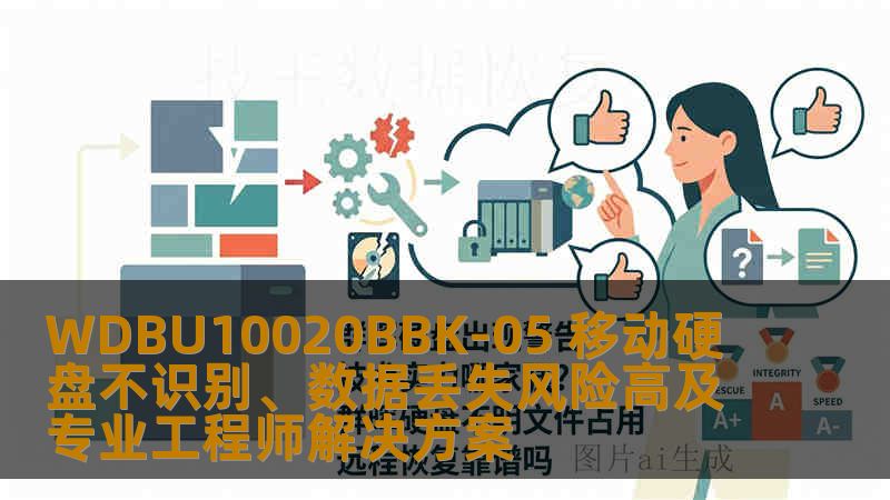 WDBU10020BBK-05 移动硬盘不识别、数据丢失风险高及专业工程师解决方案 WDBU10020BBK-05 移动硬盘不识别、数据丢失风险高及专业工程师解决方案