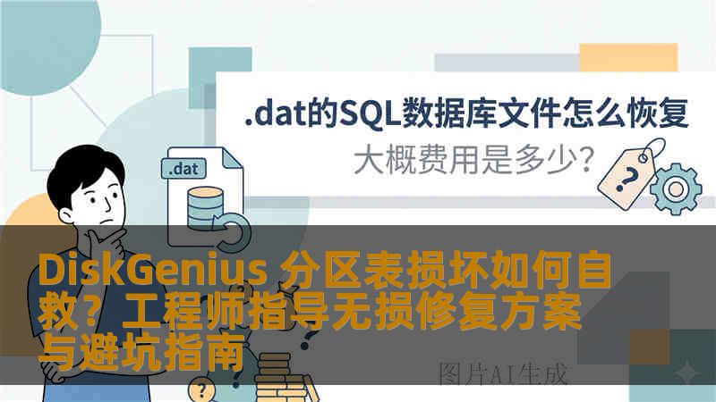 DiskGenius 分区表损坏如何自救？工程师指导无损修复方案与避坑指南
