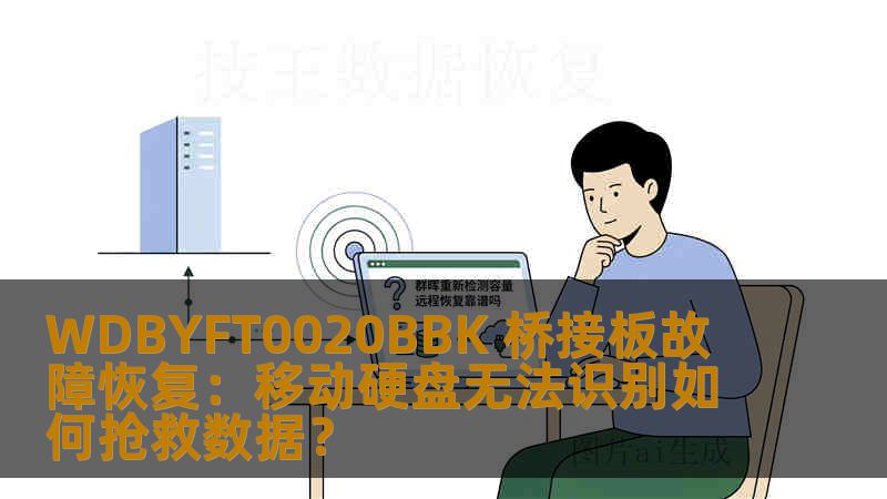 WDBYFT0020BBK 桥接板故障恢复：移动硬盘无法识别如何抢救数据？