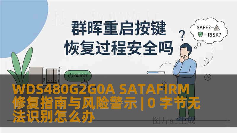 WDS480G2G0A SATAFIRM 修复指南与风险警示 | 0 字节无法识别怎么办