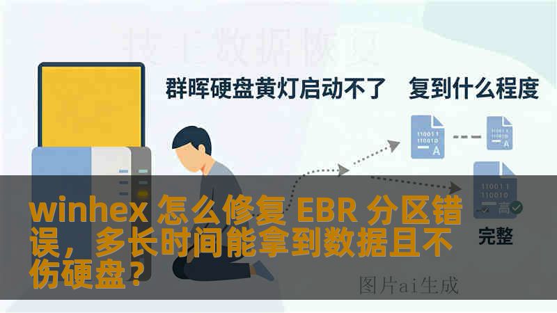 winhex 怎么修复 EBR 分区错误,多长时间能拿到数据且不伤硬盘? winhex 怎么修复 EBR 分区错误,多长时间能拿到数据且不伤硬盘?