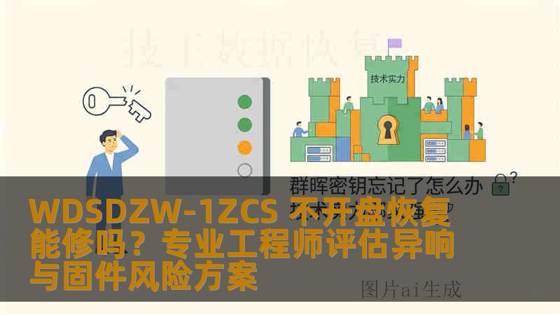 WDSDZW-1ZCS 不开盘恢复能修吗?专业工程师评估异响与固件风险方案 WDSDZW-1ZCS 不开盘恢复能修吗?专业工程师评估异响与固件风险方案