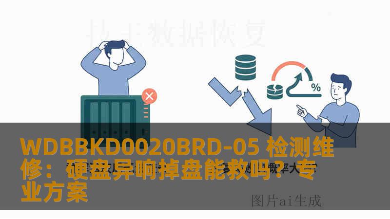 WDBBKD0020BRD-05 检测维修：硬盘异响掉盘能救吗？专业方案