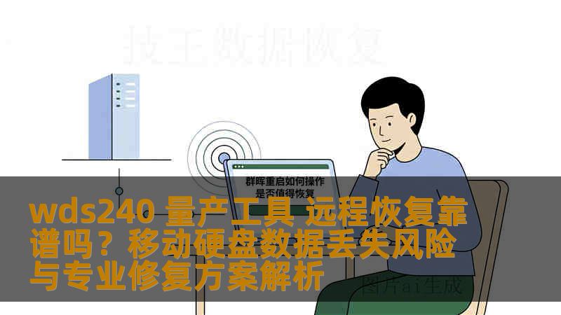 wds240 量产工具 远程恢复靠谱吗？移动硬盘数据丢失风险与专业修复方案解析