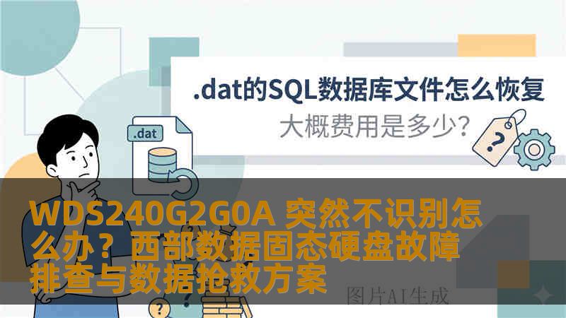 WDS240G2G0A 突然不识别怎么办?西部数据固态硬盘故障排查与数据抢救方案 WDS240G2G0A 突然不识别怎么办?西部数据固态硬盘故障排查与数据抢救方案