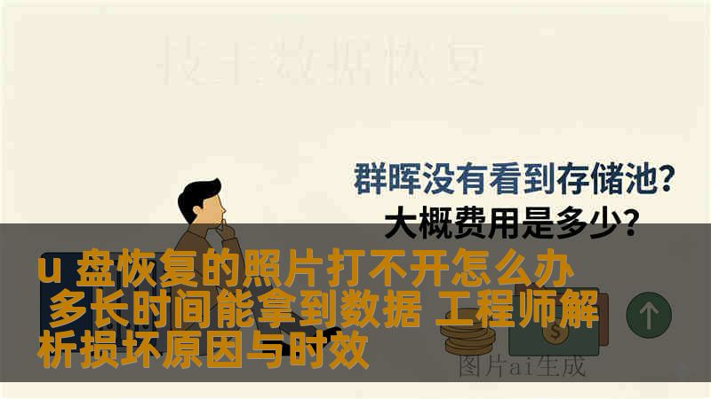 u 盘恢复的照片打不开怎么办 多长时间能拿到数据 工程师解析损坏原因与时效