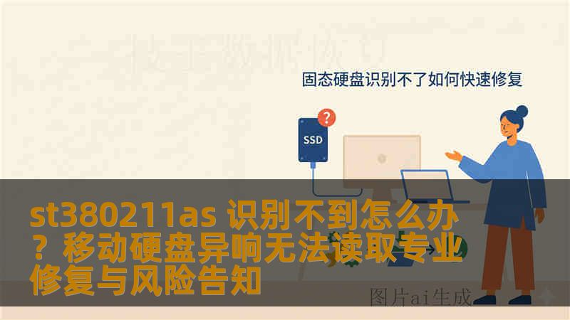 st380211as 识别不到怎么办？移动硬盘异响无法读取专业修复与风险告知