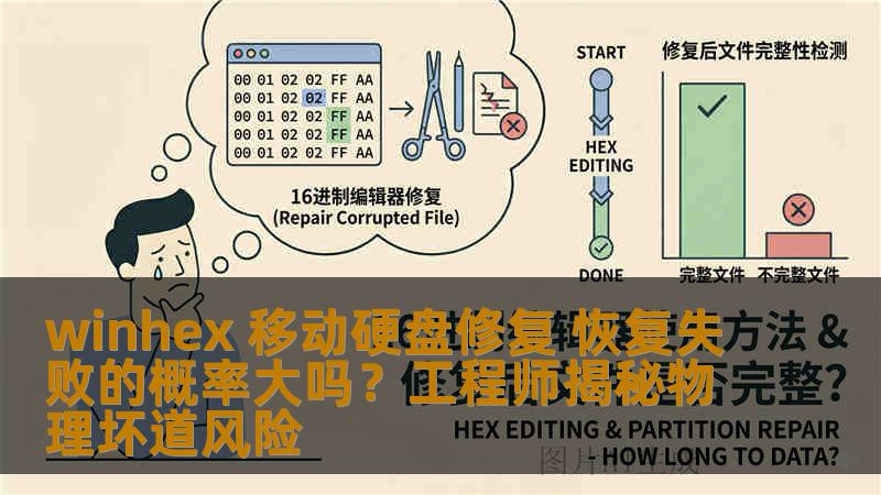 winhex 移动硬盘修复 恢复失败的概率大吗?工程师揭秘物理坏道风险 winhex 移动硬盘修复 恢复失败的概率大吗?工程师揭秘物理坏道风险