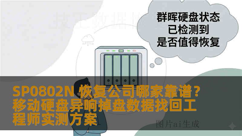SP0802N 恢复公司哪家靠谱？移动硬盘异响掉盘数据找回工程师实测方案