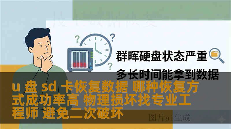 u 盘 sd 卡恢复数据 哪种恢复方式成功率高 物理损坏找专业工程师 避免二次破坏