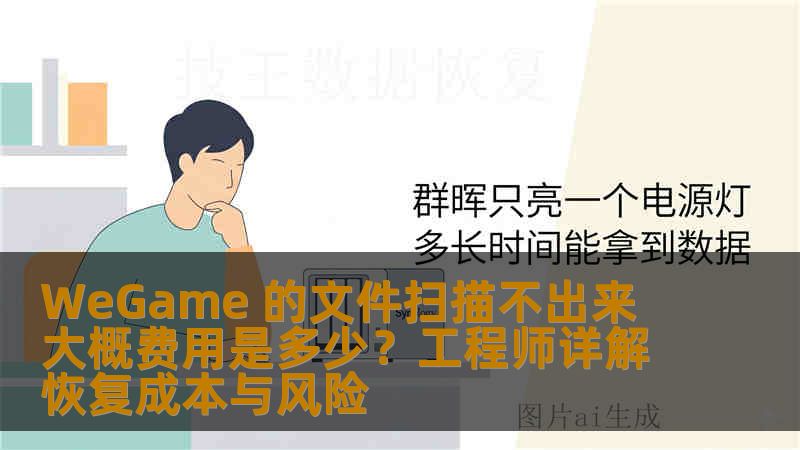 WeGame 的文件扫描不出来 大概费用是多少？工程师详解恢复成本与风险