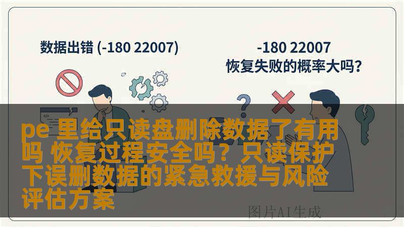 pe 里给只读盘删除数据了有用吗 恢复过程安全吗？只读保护下误删数据的紧急救援与风险评估方案