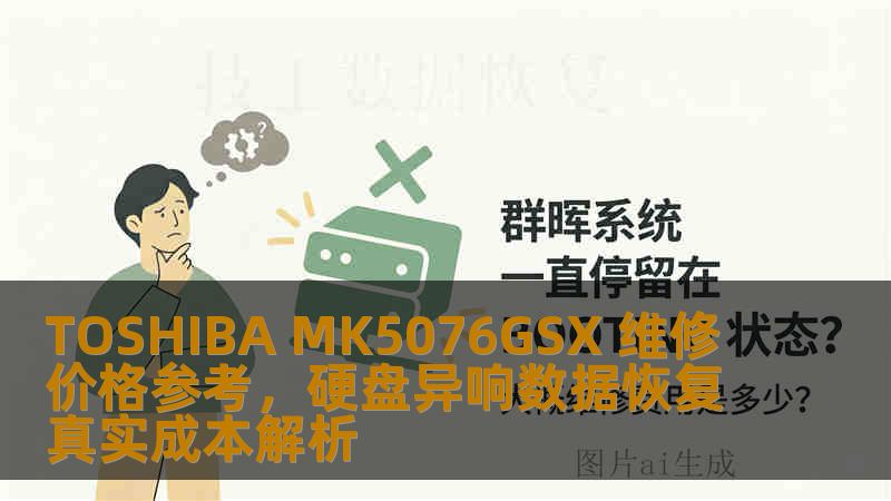 TOSHIBA MK5076GSX 维修价格参考，硬盘异响数据恢复真实成本解析