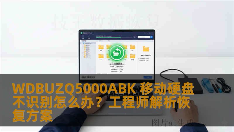 WDBUZQ5000ABK 移动硬盘不识别怎么办？工程师解析恢复方案