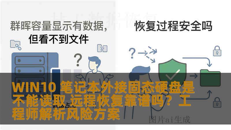 WIN10 笔记本外接固态硬盘是不能读取 远程恢复靠谱吗？工程师解析风险方案