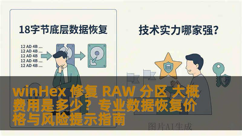 winHex 修复 RAW 分区 大概费用是多少？专业数据恢复价格与风险提示指南