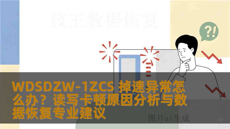WDSDZW-1ZCS 掉速异常怎么办？读写卡顿原因分析与数据恢复专业建议