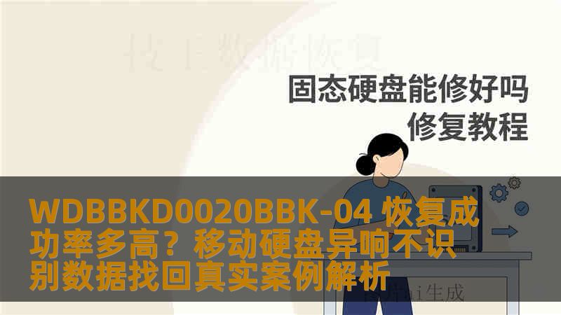 WDBBKD0020BBK-04 恢复成功率多高?移动硬盘异响不识别数据找回真实案例解析 WDBBKD0020BBK-04 恢复成功率多高?移动硬盘异响不识别数据找回真实案例解析