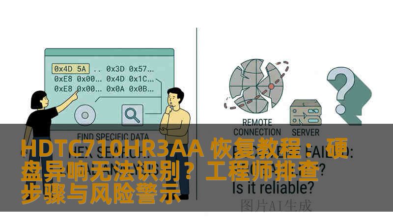 HDTC710HR3AA 恢复教程：硬盘异响无法识别？工程师排查步骤与风险警示