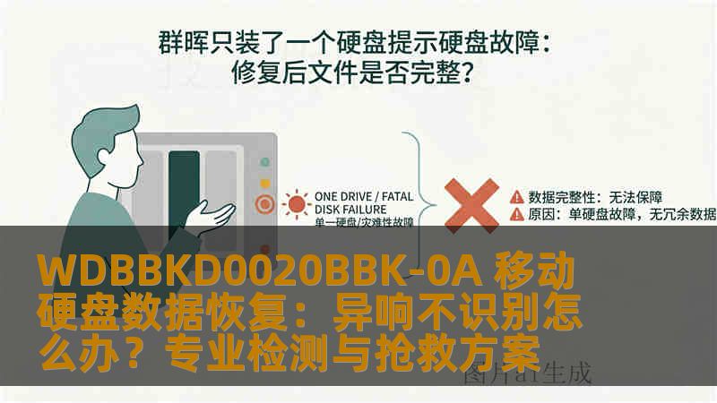 WDBBKD0020BBK-0A 移动硬盘数据恢复:异响不识别怎么办?专业检测与抢救方案 WDBBKD0020BBK-0A 移动硬盘数据恢复:异响不识别怎么办?专业检测与抢救方案