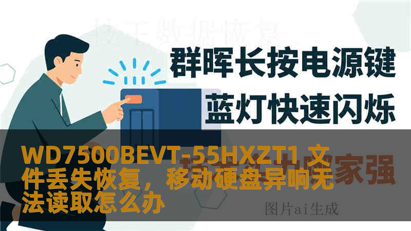 WD7500BEVT-55HXZT1 文件丢失恢复,移动硬盘异响无法读取怎么办 WD7500BEVT-55HXZT1 文件丢失恢复,移动硬盘异响无法读取怎么办