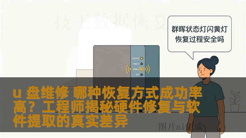 u 盘维修 哪种恢复方式成功率高？工程师揭秘硬件修复与软件提取的真实差异