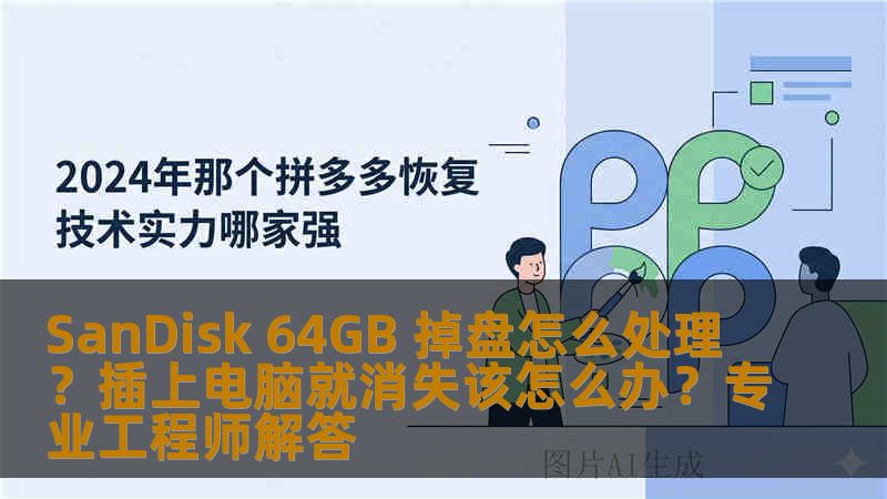 SanDisk 64GB 掉盘怎么处理?插上电脑就消失该怎么办?专业工程师解答 SanDisk 64GB 掉盘怎么处理?插上电脑就消失该怎么办?专业工程师解答
