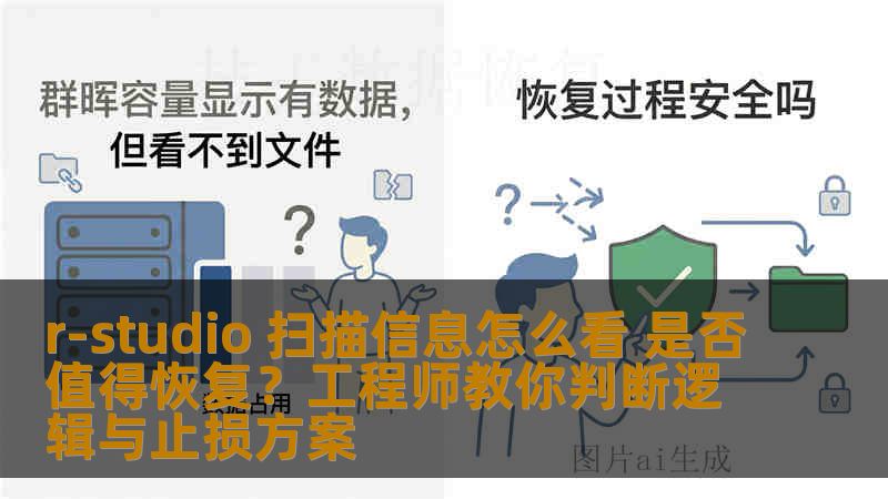 r-studio 扫描信息怎么看 是否值得恢复?工程师教你判断逻辑与止损方案 r-studio 扫描信息怎么看 是否值得恢复?工程师教你判断逻辑与止损方案