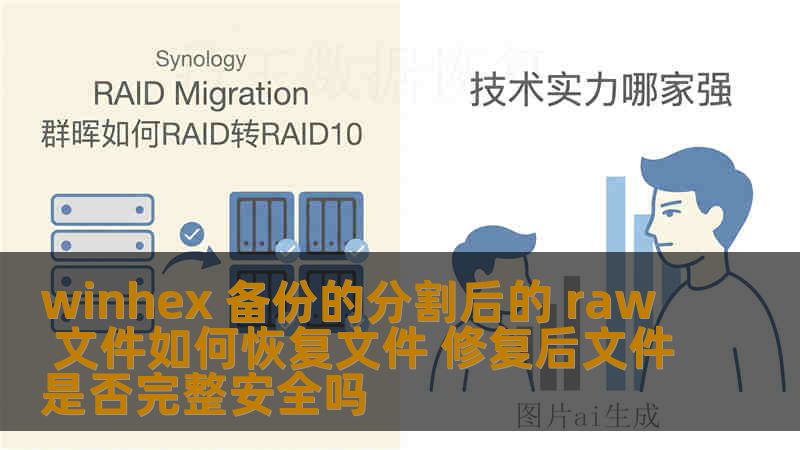 winhex 备份的分割后的 raw 文件如何恢复文件 修复后文件是否完整安全吗
