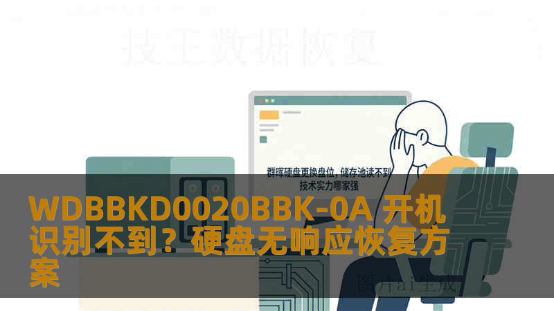 WDBBKD0020BBK-0A 开机识别不到？硬盘无响应恢复方案