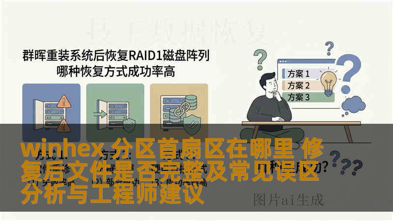winhex 分区首扇区在哪里 修复后文件是否完整及常见误区分析与工程师建议 winhex 分区首扇区在哪里 修复后文件是否完整及常见误区分析与工程师建议
