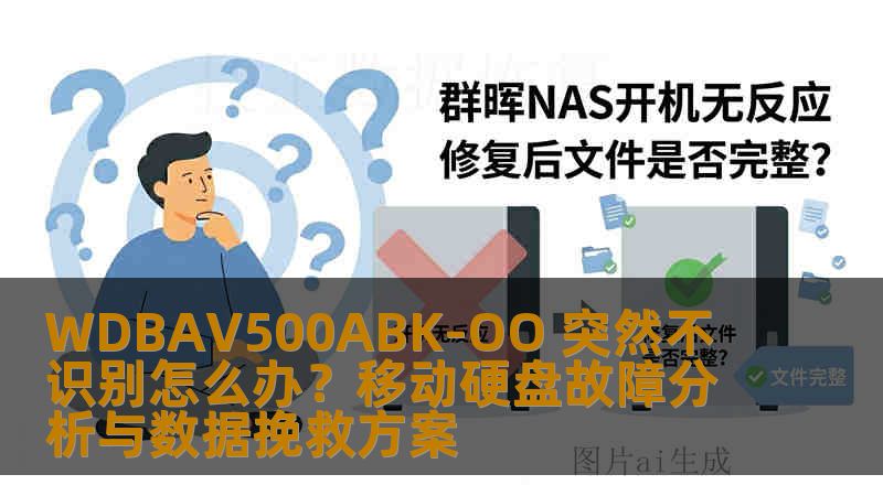 WDBAV500ABK-OO 突然不识别怎么办?移动硬盘故障分析与数据挽救方案 WDBAV500ABK-OO 突然不识别怎么办?移动硬盘故障分析与数据挽救方案