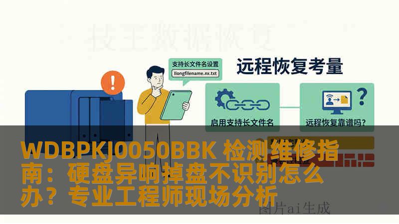 WDBPKJ0050BBK 检测维修指南：硬盘异响掉盘不识别怎么办？专业工程师现场分析