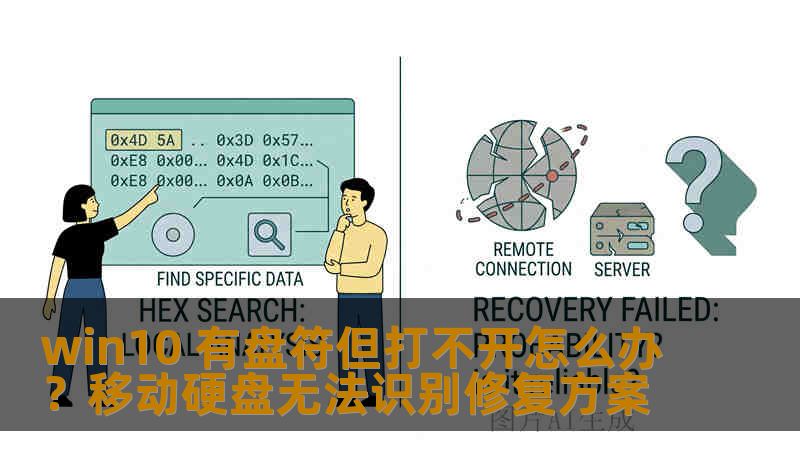 win10 有盘符但打不开怎么办？移动硬盘无法识别修复方案