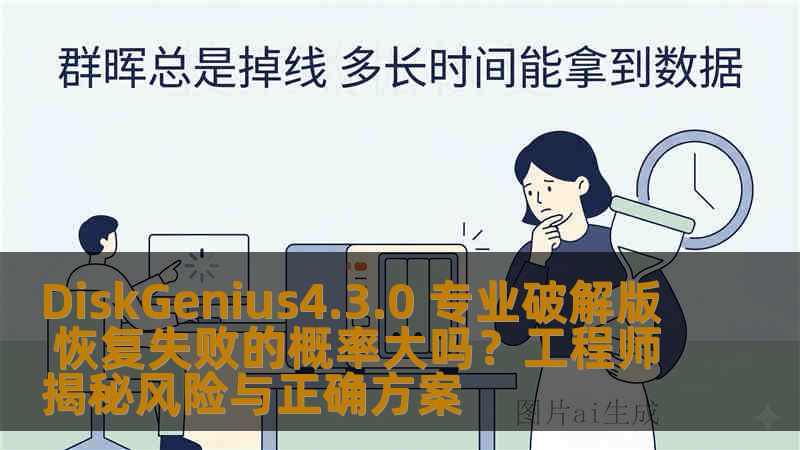 DiskGenius4.3.0 专业破解版 恢复失败的概率大吗？工程师揭秘风险与正确方案