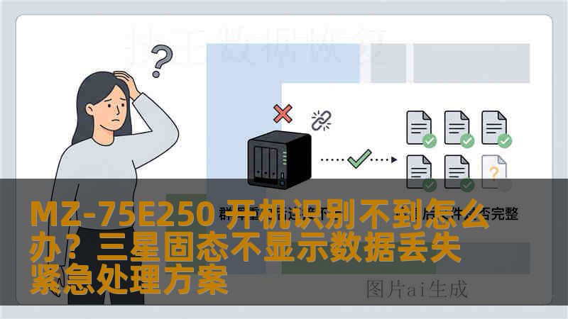 MZ-75E250 开机识别不到怎么办？三星固态不显示数据丢失紧急处理方案