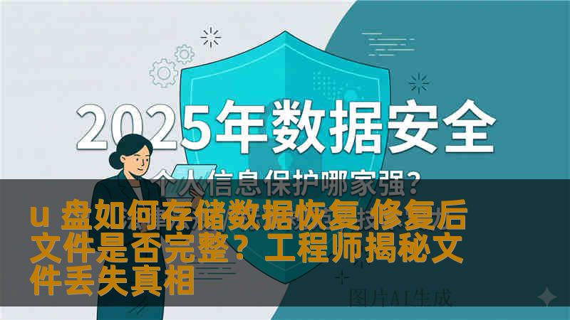 u 盘如何存储数据恢复 修复后文件是否完整？工程师揭秘文件丢失真相