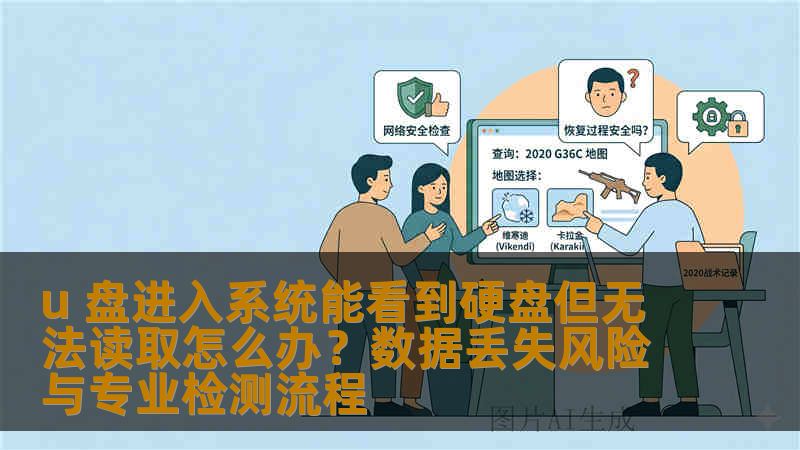 u 盘进入系统能看到硬盘但无法读取怎么办?数据丢失风险与专业检测流程 u 盘进入系统能看到硬盘但无法读取怎么办?数据丢失风险与专业检测流程