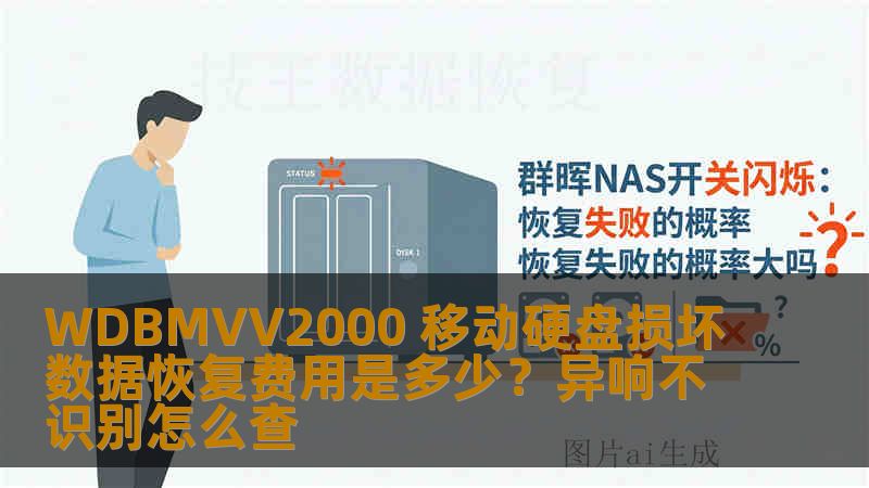 WDBMVV2000 移动硬盘损坏数据恢复费用是多少?异响不识别怎么查 WDBMVV2000 移动硬盘损坏数据恢复费用是多少?异响不识别怎么查