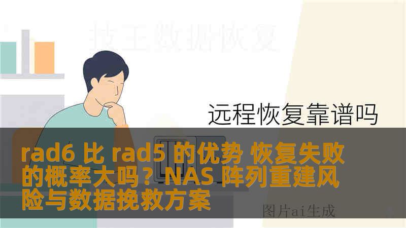 rad6 比 rad5 的优势 恢复失败的概率大吗？NAS 阵列重建风险与数据挽救方案