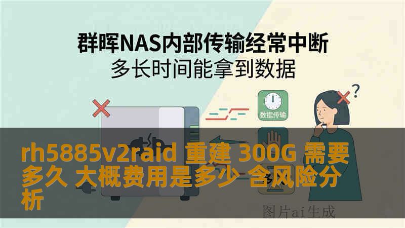 rh5885v2raid 重建 300G 需要多久 大概费用是多少 含风险分析