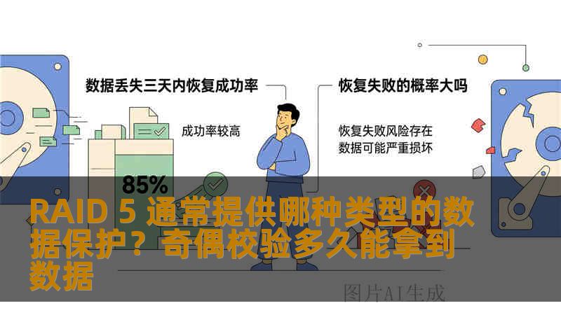 RAID 5 通常提供哪种类型的数据保护？奇偶校验多久能拿到数据
