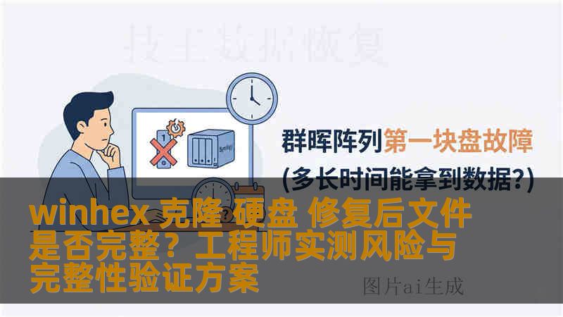 winhex 克隆 硬盘 修复后文件是否完整?工程师实测风险与完整性验证方案 winhex 克隆 硬盘 修复后文件是否完整?工程师实测风险与完整性验证方案