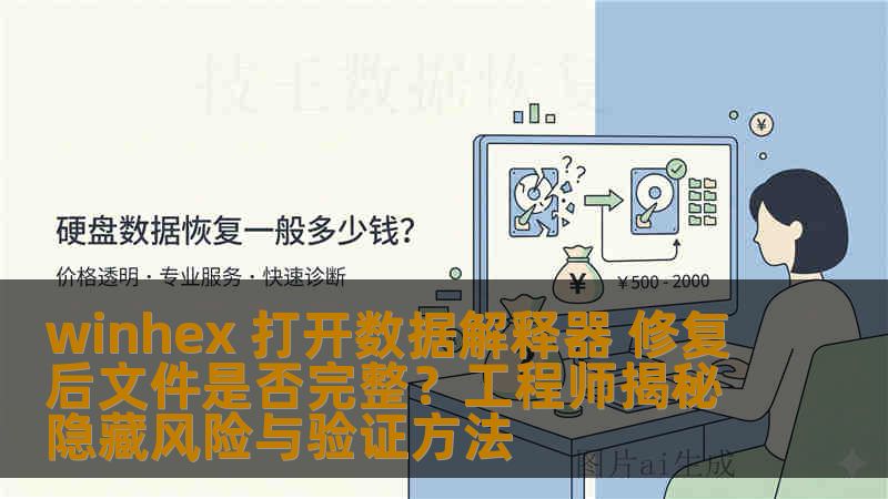 winhex 打开数据解释器 修复后文件是否完整？工程师揭秘隐藏风险与验证方法