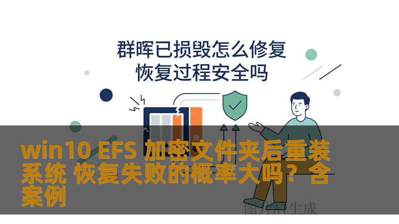 win10 EFS 加密文件夹后重装系统 恢复失败的概率大吗？含案例