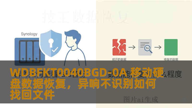 WDBFKT0040BGD-0A 移动硬盘数据恢复，异响不识别如何找回文件