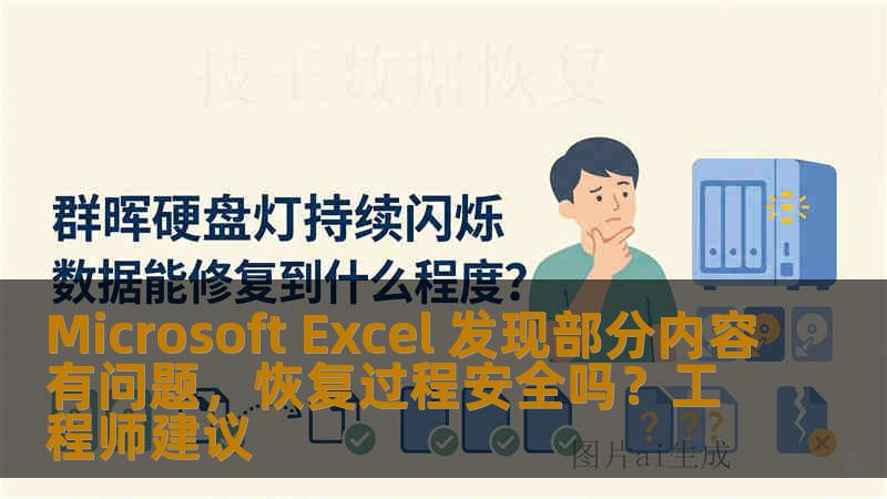 Microsoft Excel 发现部分内容有问题，恢复过程安全吗？工程师建议