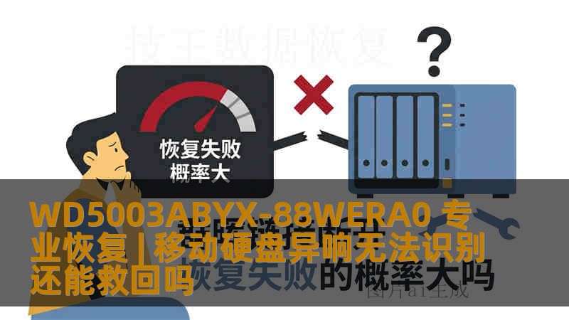 WD5003ABYX-88WERA0 专业恢复 | 移动硬盘异响无法识别还能救回吗