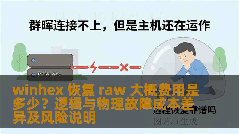 winhex 恢复 raw 大概费用是多少？逻辑与物理故障成本差异及风险说明